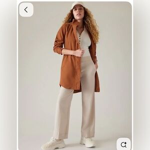 Athleta Rainout Sutro Long Trench